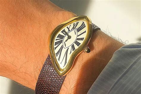 cartier crash homage|cartier crash watch history.